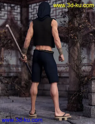 3D打印模型Min Woo for Genesis 2 Male(s)的图片