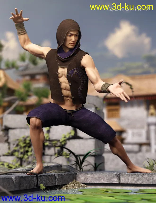 Min Woo Outfit Textures模型的图片5