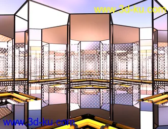3D打印模型Mirror Rooms的图片