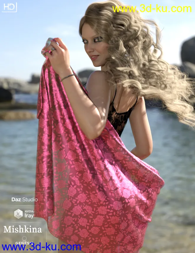 Mishkina HD for Genesis 8 Female模型的图片6