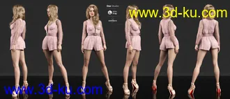 3D打印模型Mishkina HD for Genesis 8 Female的图片