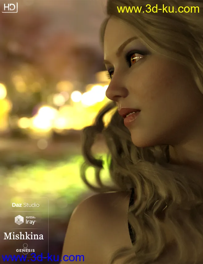 Mishkina HD for Genesis 8 Female模型的图片9