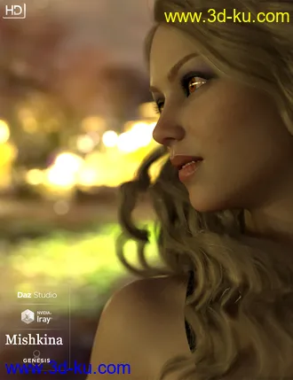 3D打印模型Mishkina HD for Genesis 8 Female的图片