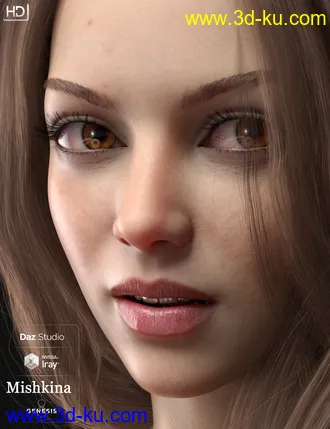3D打印模型Mishkina HD for Genesis 8 Female的图片