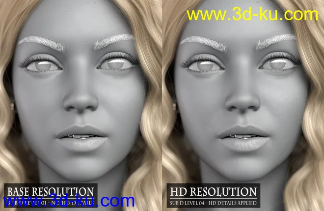 Mishkina HD for Genesis 8 Female模型的图片14