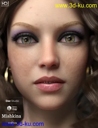 3D打印模型Mishkina HD for Genesis 8 Female的图片