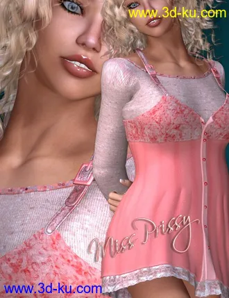 3D打印模型Miss Prissy的图片