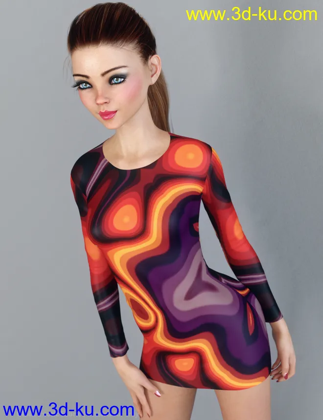 MMX Exotic Fabric Patterns for Iray模型的图片9