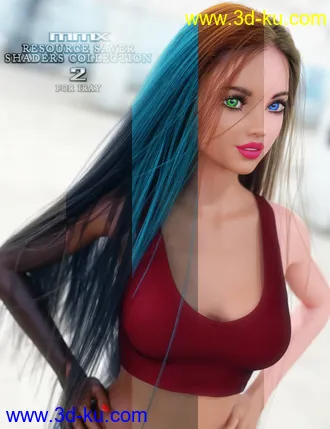 3D打印模型MMX Resource Saver Shaders Collection 2 for Iray的图片