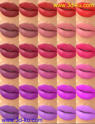 3D打印模型MMX Resource Saver Shaders Collection 2 for Iray的图片