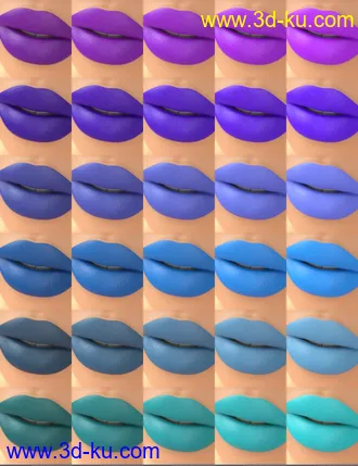 3D打印模型MMX Resource Saver Shaders Collection 2 for Iray的图片