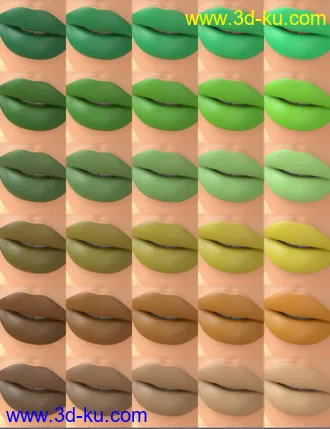 3D打印模型MMX Resource Saver Shaders Collection 2 for Iray的图片