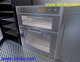 3D打印模型Mobile Catering Truck Collection的图片