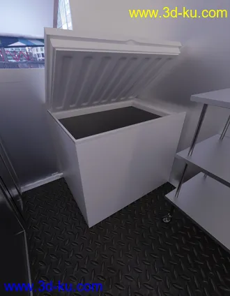 3D打印模型Mobile Catering Truck Collection的图片