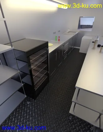 3D打印模型Mobile Catering Truck Collection的图片