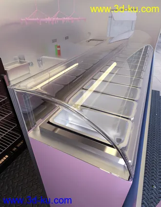 3D打印模型Mobile Catering Truck Collection的图片
