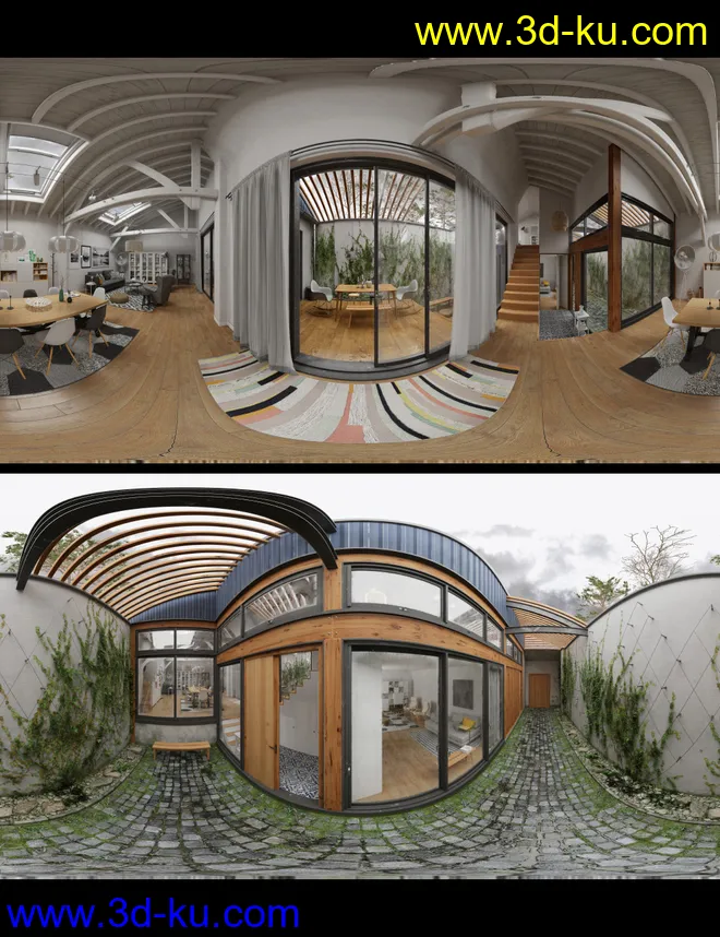 Modern Interiors HDRI模型的图片10