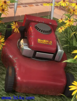 3D打印模型Modern Lawnmower的图片