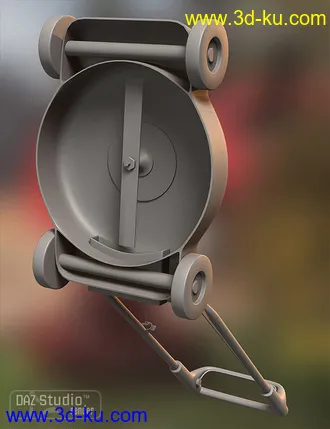 3D打印模型Modern Lawnmower的图片