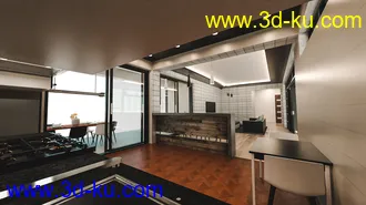 3D打印模型Modern Leisure House的图片