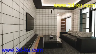 3D打印模型Modern Leisure House的图片