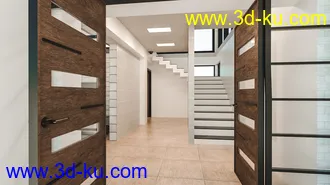 3D打印模型Modern Leisure House的图片