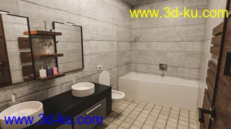 3D打印模型Modern Leisure House的图片