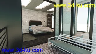 3D打印模型Modern Leisure House的图片