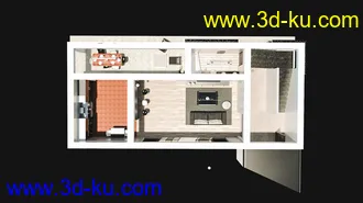 3D打印模型Modern Leisure House的图片