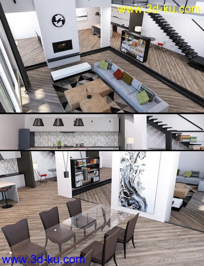 Modern Living模型的图片1