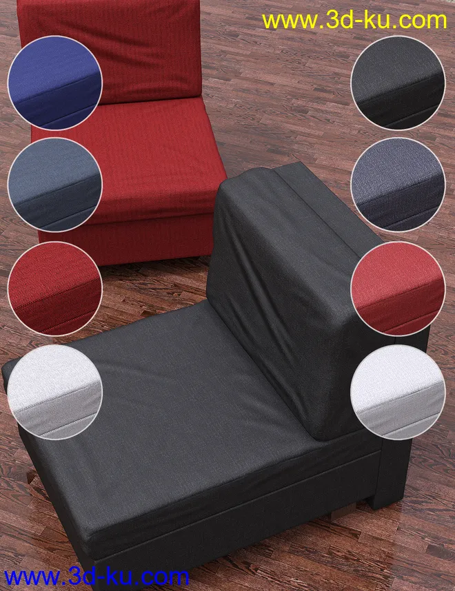 Modular Morphing Sofa模型的图片3