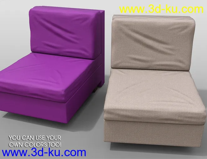 Modular Morphing Sofa模型的图片4