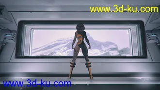 3D打印模型Modular Sci-fi Interior Kit的图片