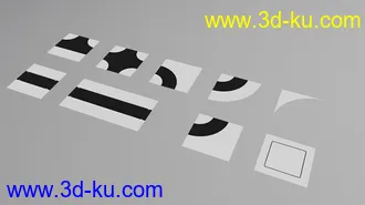 Modular Sci-fi Interior Kit模型的图片10
