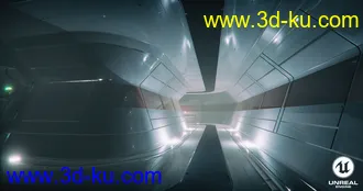3D打印模型Modular Sci-fi Interior Kit的图片