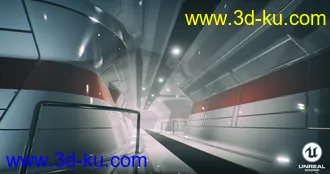 Modular Sci-fi Interior Kit模型的图片21