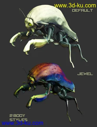 3D打印模型Moon Bug的图片