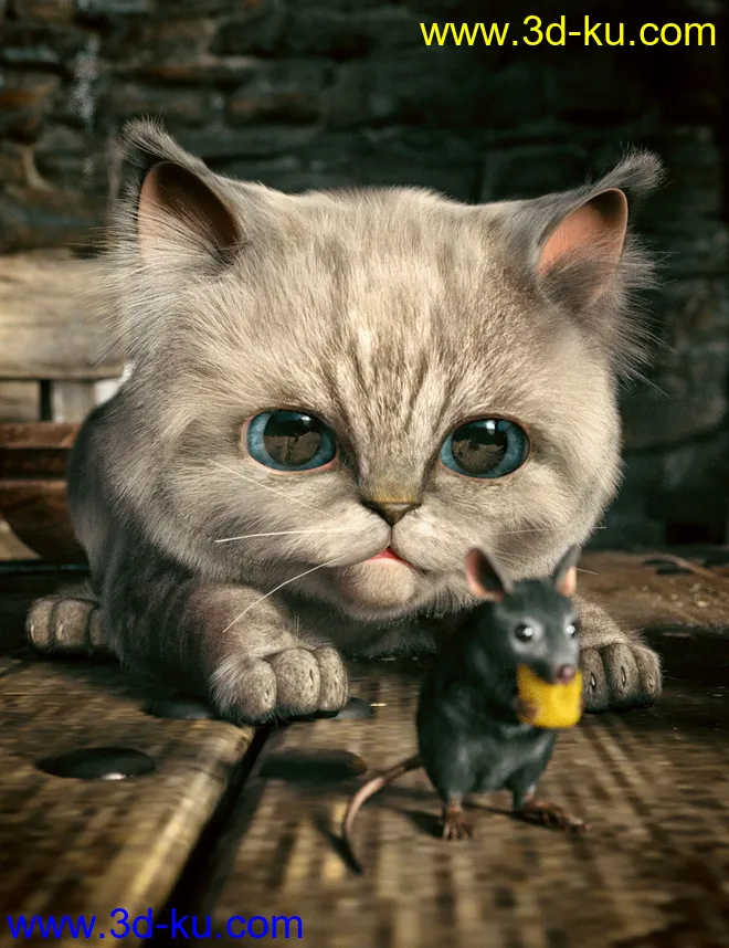 Moshi The Kitten模型的图片3