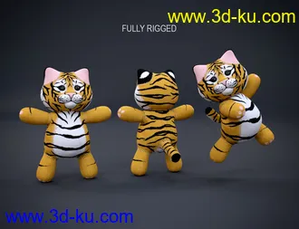 3D打印模型Moshi The Kitten的图片
