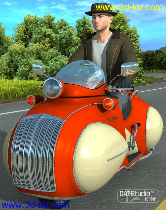 Motorbike ZAZ模型的图片2