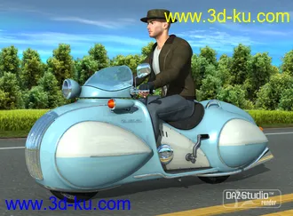 3D打印模型Motorbike ZAZ的图片