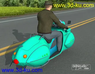 3D打印模型Motorbike ZAZ的图片