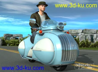 3D打印模型Motorbike ZAZ的图片