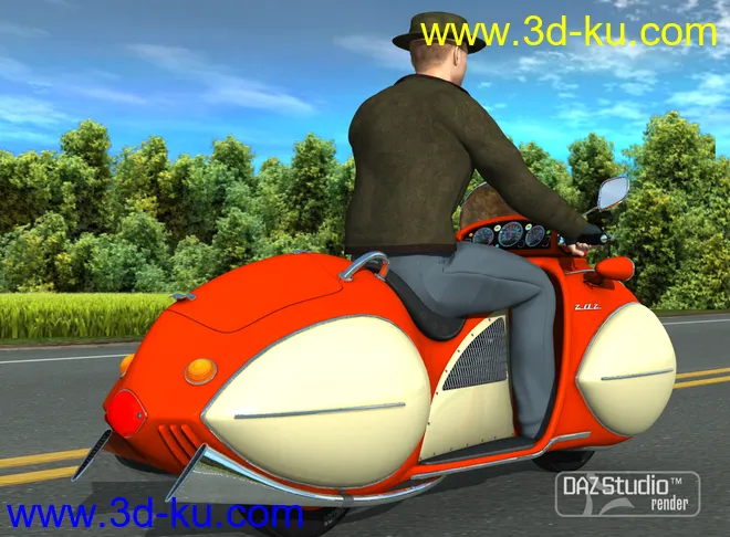 Motorbike ZAZ模型的图片6