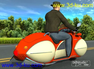3D打印模型Motorbike ZAZ的图片