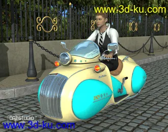 3D打印模型Motorbike ZAZ的图片