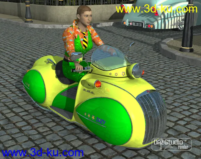 Motorbike ZAZ模型的图片10