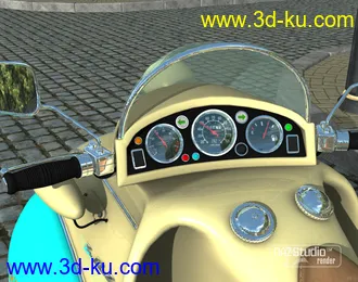 3D打印模型Motorbike ZAZ的图片