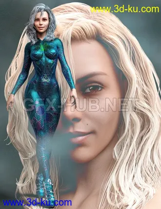 3D打印模型MR Nya and Bodysuit for Genesis 8 Female的图片