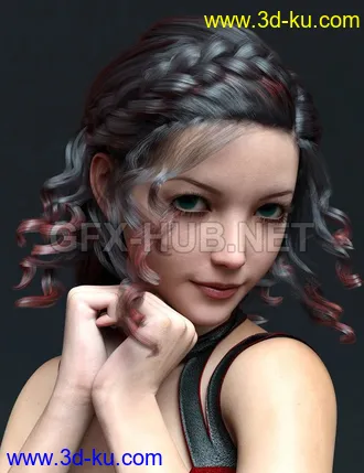 3D打印模型MR Rhoanita for Genesis 8.1 Female的图片